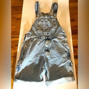 Zara overall shorts